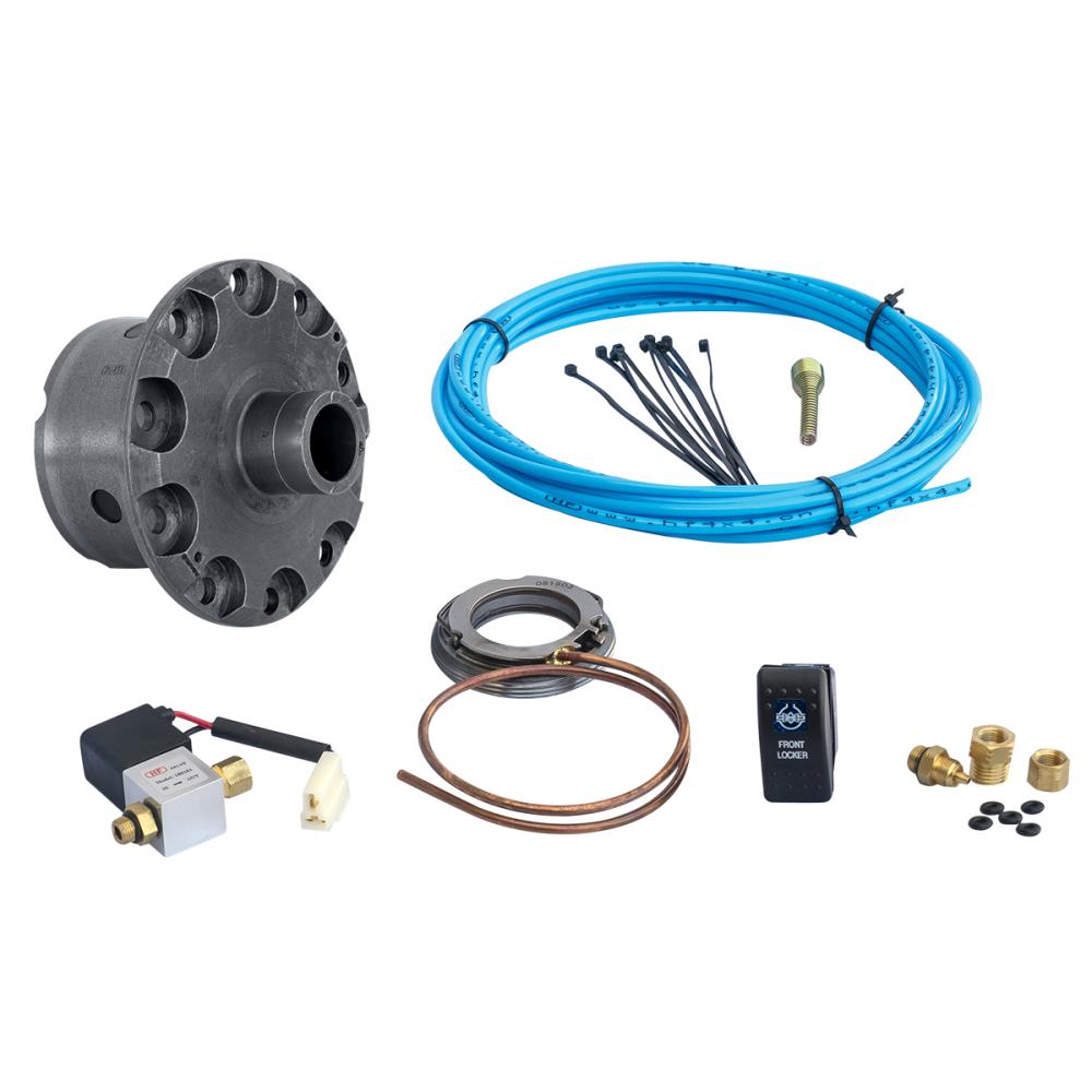 Блокировка переднего дифференциала HF пневматическая без компрессора Suzuki Jimny 2003+, 26 шл., 10 болтов, 6"RG