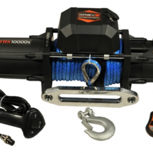 Лебедка автомобильная 4REVO TRX-10000 12V (синтетический трос)